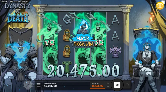 Dynasty of Death - super win in Immortal Mate